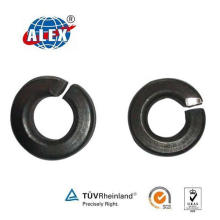 Black Treated Spring Washer for Rail Fastening